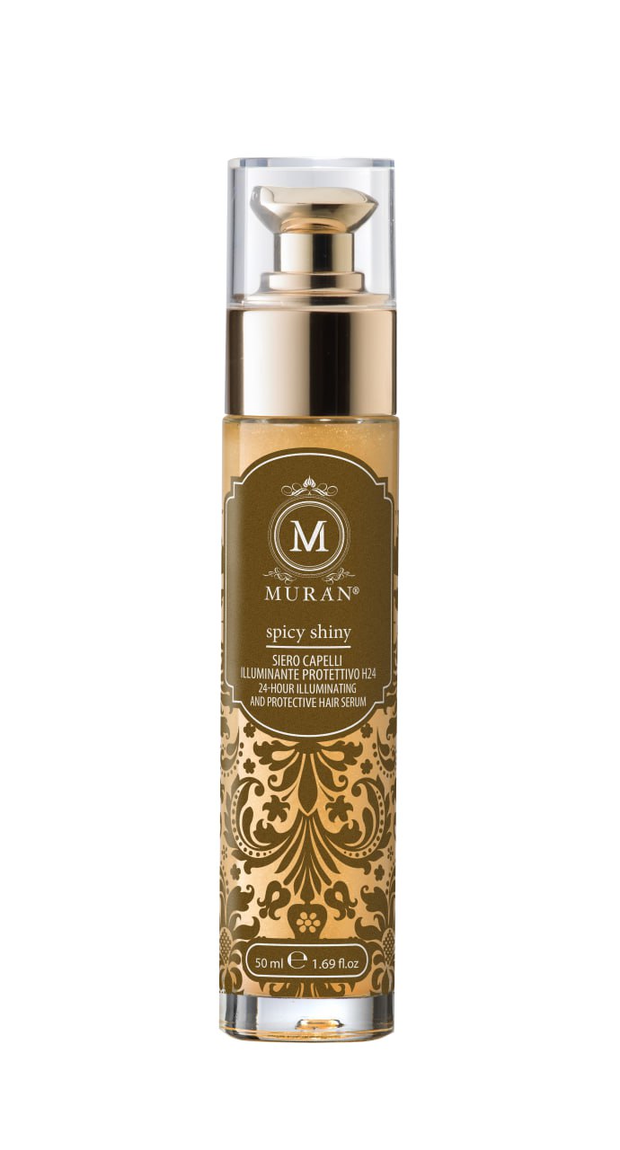 MURAN Spicy Shiny 24-hour illuminating and protective hair serum 50ml - 24-годинна сироватка для захисту та сяйва волосся MURAN Spicy Shiny 24-hour illuminating and protective hair serum 50ml - 24-годинна сироватка для захисту та сяйва волосся
